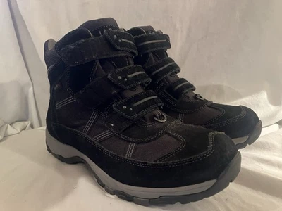 Botas de neve masculinas LL Bean preto/cinza Prima Loft impermeável Tek 2.5 caminhada tamanho 9 - Imagem 1 de 4