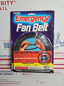 Victor Emergency Fan Belt 5 pies correa, 1 sujetador, 1 destornillador y 1 cortador NUEVO  - Imagen 1 de 21