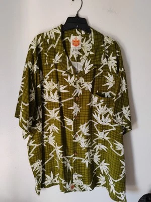 Duke Kahanamoku Men's XL Hawaiian Shirt Short Sleeve, Cotton - Image 1 of 4