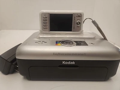 Kodak Easyshare V1003 Digital Camera TESTED & Printer Dock Series 3  - Image 1 of 4