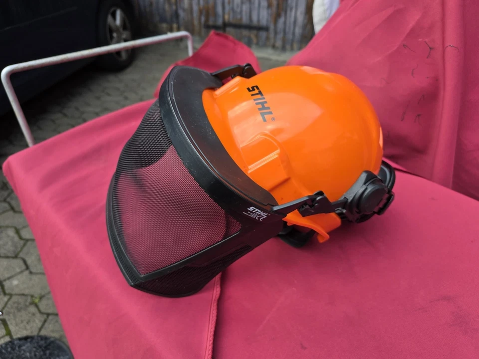 1x Stück  STIHL Helmset FUNCTION Basic, Orange farbig - Bild 1 von 4