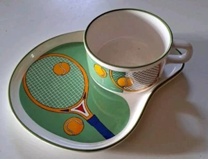 Casual Dining Set Déjeuner Design Tennis By Maryann Baker Century Japan - Imagen 1 de 12