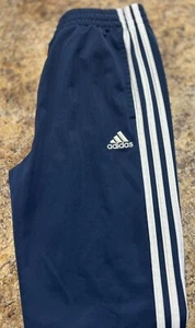 Boy’s Adidas Sweatpants Size 14/16 Navy Blue Color - Picture 1 of 3