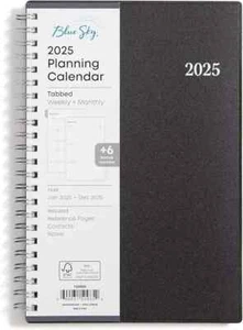 Blue  Sky  2025  Weekly  and  Monthly  Planner ,  January  2025 -  December  202 - Picture 1 of 3