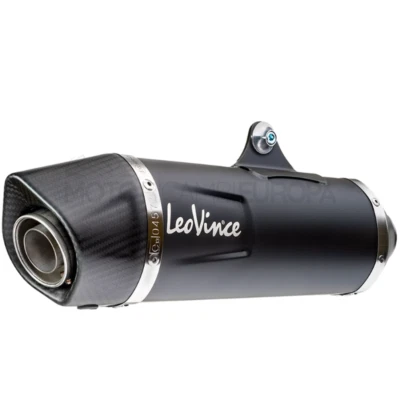 SCARICO MARMITTA 2/1 OMOLOGATO LEOVINCE NERO PER YAMAHA T-MAX TMAX 530 ie 2012- - Immagine 1 di 4