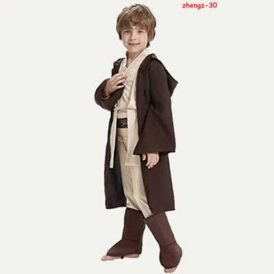 Niños Star Wars Anakin Capa Traje Jedi Niño Juegos con disfraces Disfraz Halloween Conjunto Foto 1 de 4