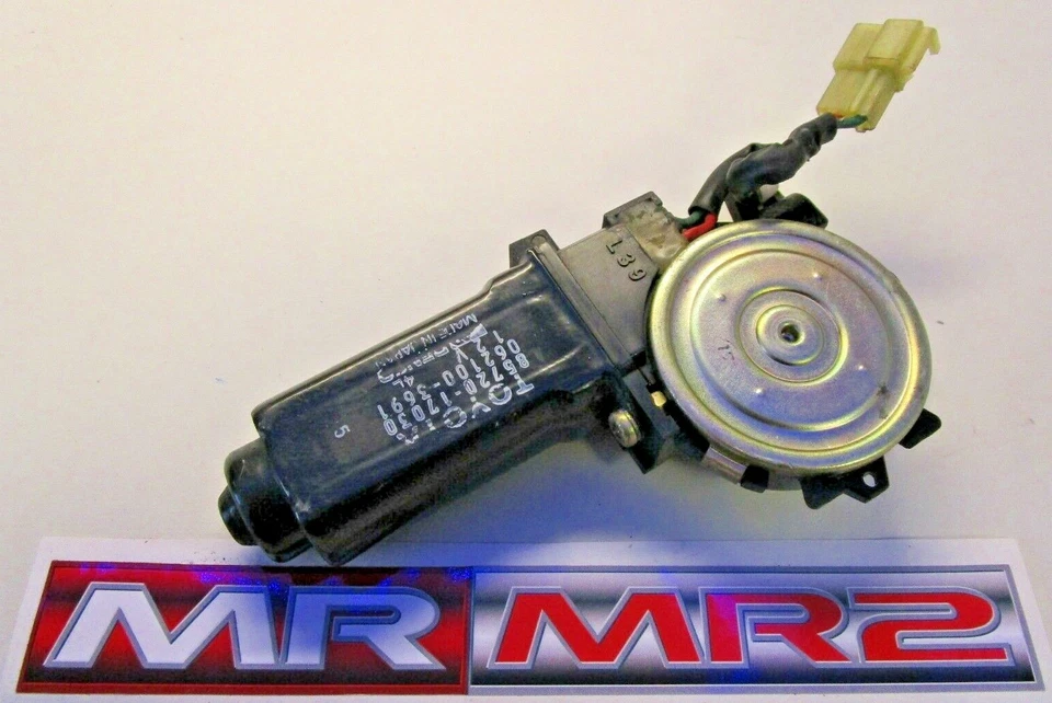 Motor ventana lateral pasajero Toyota MR2 MK2 lado izquierdo Mr MR2 piezas usadas 1989-1999 Foto 1 de 2