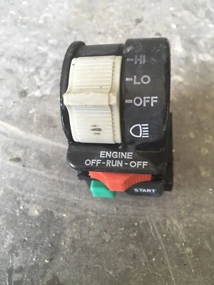Interruptor de manillar Polaris Predator Outlaw 500 4011442 luz de arranque parada de funcionamiento Foto 1 de 2