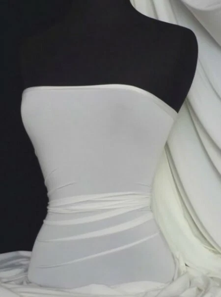 Silk touch 4 way stretch jersey lycra fabric by the meter craft Q53  - Image 1 of 1