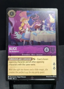Alice, Tea Alchemist 35/204 Super Rare Foil Lorcana Into the Inklands Card - Imagen 1 de 2