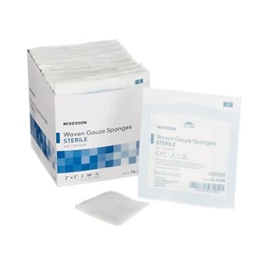 McKesson 8-Ply Gauze Sponge Sterile 2 x 2" 50 Pack(s) 2  per Pack - Picture 1 of 4