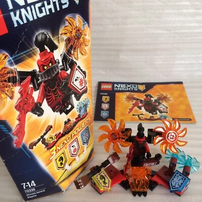 LEGO Nexo Knights 70338: Ultimate General Magmar + Instrucciones y caja - Retirado Foto 1 de 4