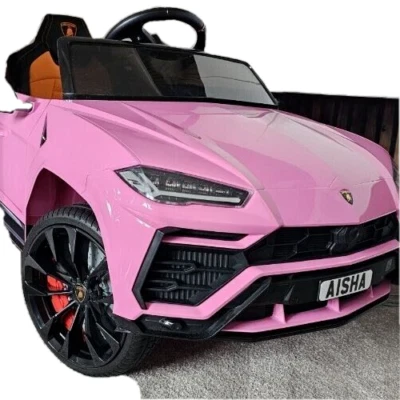 kid personalised number plastic plates exact fit lambo Urus ride on electric car - Image 1 of 4