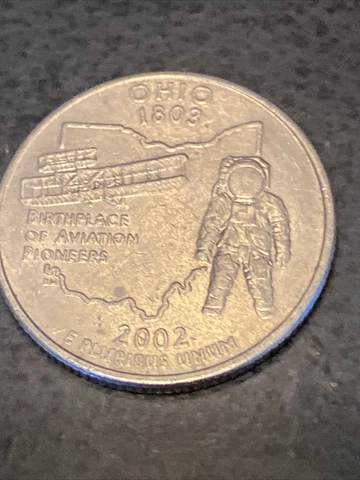 2002 D Ohio State Quarter• Buy 8 Get 40% Off • #230320 Cover