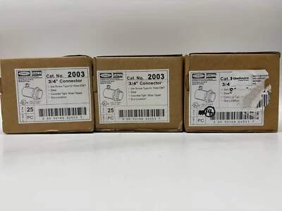 64PC Raco 2003 3/4 in. EMT Set-Screw Connector, Uninsulated - Image 1 of 4