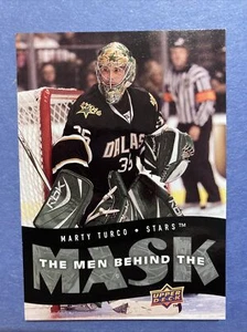 MARTY TURCO 2007-08 UPPER DECK HOCKEY THE MEN BEHIND THE MASK INSERT #BM9 - Bild 1 von 2