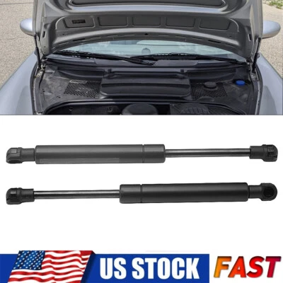 2Pcs Front Trunk Lift Support Gas Shock Struts For Porsche 911 Boxster Cayman Foto 1 de 4
