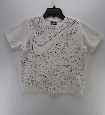 Nike Sweatshirt Women XL White Pullover Crewneck Swoosh Short Sleeve Preppy * • 12.72€