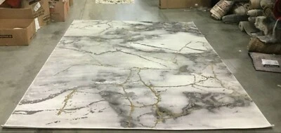 Alfombra Mancha Trasera GRIS/DORADA 8' X 10', Precio Reducido 1172630914 CFT877F-8 Foto 1 de 4