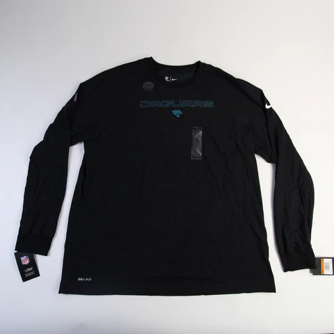 Jacksonville Jaguars Nike NFL On Field Apparel Long Sleeve Shirt Men's New Cover