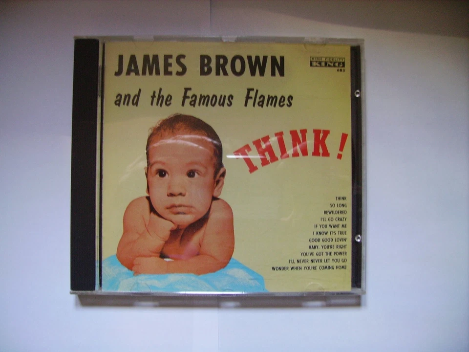 James Brown CD-Think-Polydor Records-POCP 1848-Genuine Japanese CD-Rare - Image 1 of 3