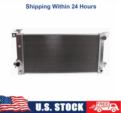 DPI:13227 Aluminum Radiator For 2010-2014 2011 2012 Ford F-150 6.2L V8 AT 2Rows — 第 1/4 张图片