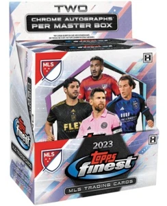 2023 Topps Finest MLS Soccer Hobby Box Messi Auto? ( Master Box ) Sealed ⚽️ 🔥 - Picture 1 of 2