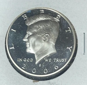 2006-S KENNEDY MEZZO DOLLARO ARGENTO ~ GEMMA PROVA CAMMEO ~BELLA MONETA ~ - Foto 1 di 2