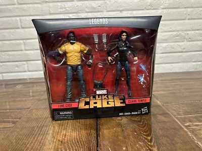 Marvel Legends Luke Cage & Claire Temple paquete de 2 EN CAJA  Foto 1 de 4