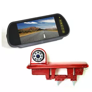 Rear View Reverse Camera Mirror Monitor For Renault Trafic /Vauxhall Opel Vivaro - Picture 1 of 8
