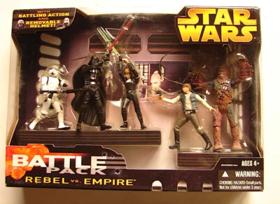 Star Wars Battle Pack OTC Rebel Vs Empire 2006 ROTJ E VI MIP 224 Foto 1 de 3