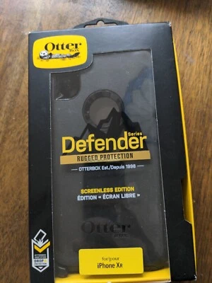 OTTERBOX Defender Series Screenless Edition Case for Apple iPhone XR Black - Image 1 of 2
