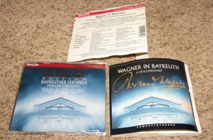 VINTAGE RICHARD WAGNER BAYREUTHER FESTSPIELE SAMPLER CD & BOOKLET - Bild 1 von 3