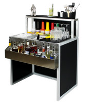 Postazione Bancone BAR SMONTABILE da BARMAN Barista Workstation 120 cm Postazione Bancone BAR SMONTABILE da BARMAN Barista Workstation 120 cm