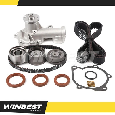 Kit de bomba de agua de correa de distribución apto para Mitsubishi Eclipse 1996-1999 2,0 L Turbo 4G63T Foto 1 de 4