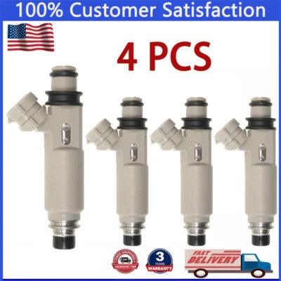 Injetor de combustível 4 peças compatível com 2.0L L4 Hyundai Elantra Kia & Spectra 2004 2005 2006 - Imagem 1 de 4