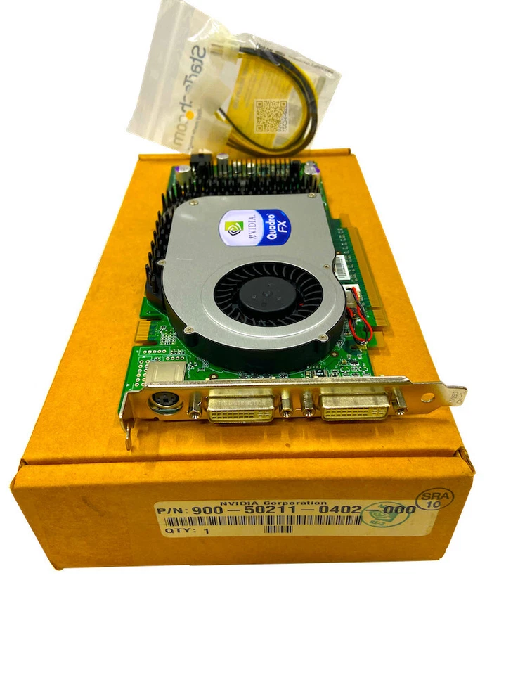 90P1175 | IBM NVIDIA Quadro FX 3400 256MB 256-bit GDDR3 PCI-E x16 Graphics Card - Image 1 of 4
