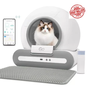 DOEL Self Cleaning Automatic Cat Litter Box WIFI APP Control with Cat Litter Mat - Picture 1 of 6