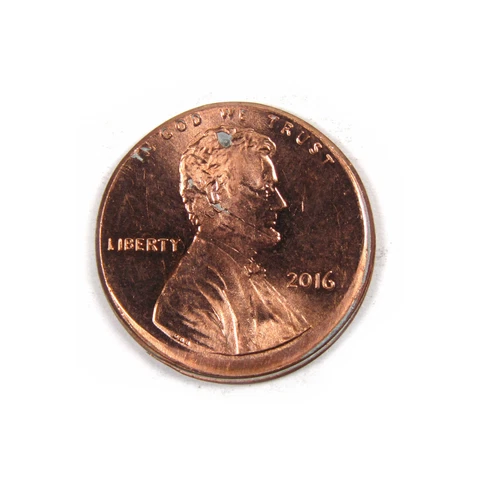 2016 Lincoln Shield Cent Unc Error Coin Off Center Strike SKU:I8274 Cover