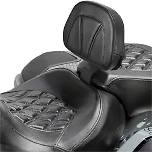 Almohadilla de respaldo CVO Road Glide FLTRXSE 2018-22 negra para conductor medio para Harley - Imagen 1 de 7