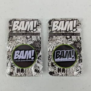 BAM Exclusive 1st 1 Year Anniversary Subscription Box Limited 250 Release Pins - Picture 1 of 2