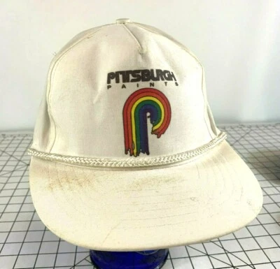 De colección Años 80 70 Pinturas Pittsburgh PPG Sombrero Gorra Snapback Arte Grafitti Grunge Surf Foto 1 de 4