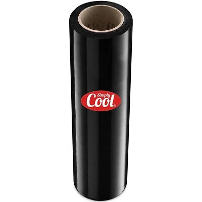 Simply Cool Black Stretch Wrap Industrial Strength Extra Thick 17.5" 1100 SqF... - Image 1 of 4