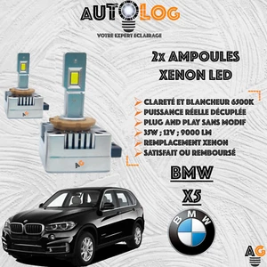 ✅ KIT 2x AMPOULES XENON LED BMW X5 ✅ - Picture 1 of 10