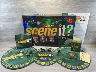 HARRY POTTER Scene it? 2nd Edition The DVD Game EUC COMPLETE! - Image 1 of 4