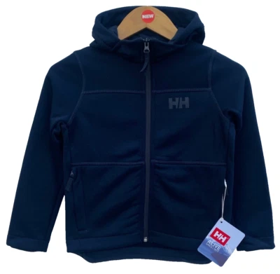 Helly Hansen Boy's Loen Fleece Jacket BLUE $90, Size: 10 - Image 1 of 4