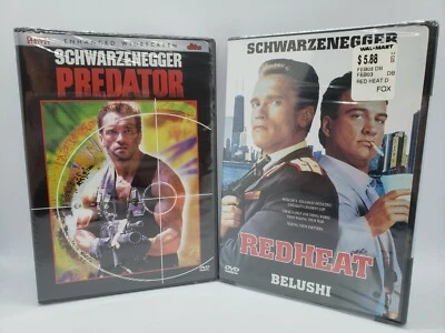 Schwarzenegger DVD Lot: Predator/ Red Heat, Together, Brand New Factory Sealed! - Image 1 of 3