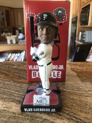 Vladimir Guerrero JR Lansing Lugnuts bobblehead RARE Toronto Blue Jays VLAD JR Cover