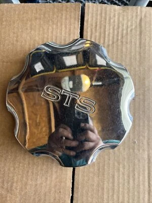 Cadillac Seville STS 1996-97 tapa central de rueda cromada OEM # 9592206, Foto 1 de 4