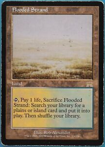 Flooded Strand Onslaught HEAVILY PLD Land Rare MAGIC CARD (ID# 459186) ABUGames
